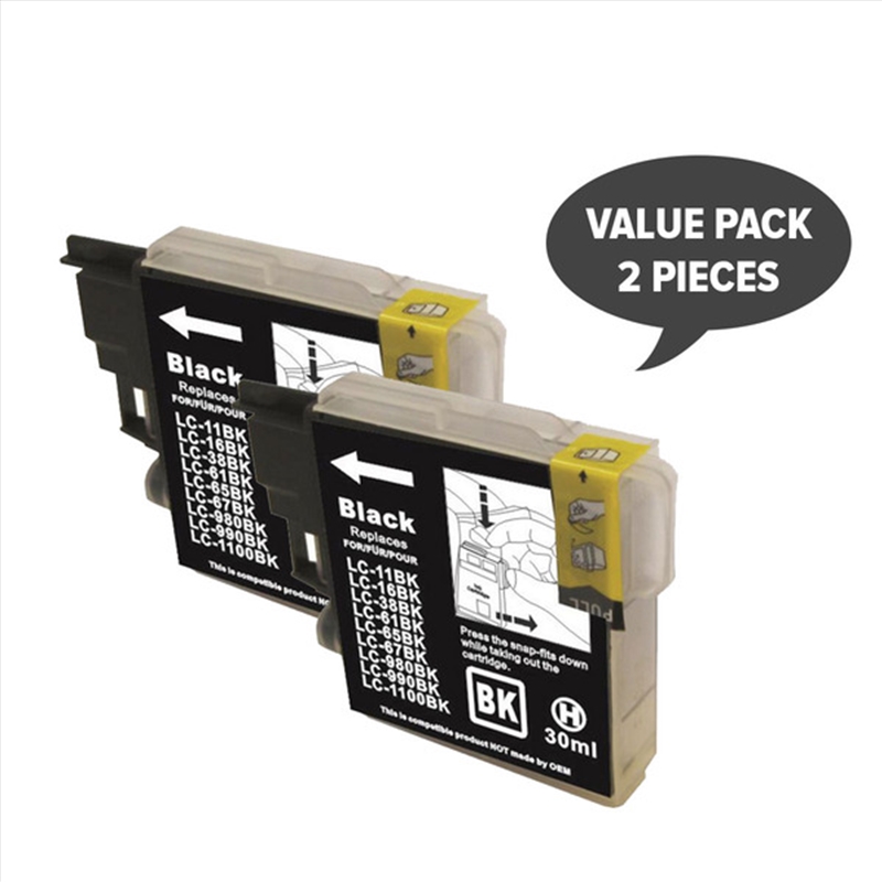 2 x LC38 LC67 Black Compatible Inkjet Cartridge/Product Detail/Stationery