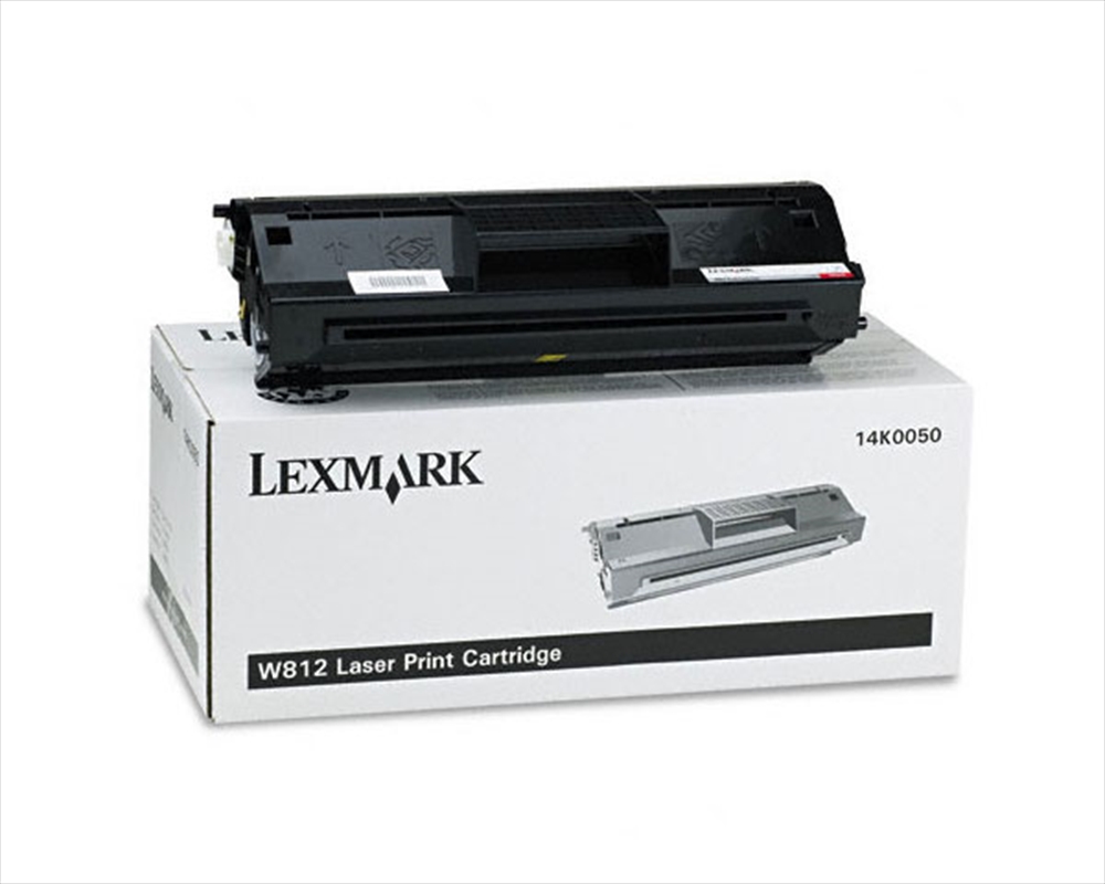 LEXMARK 14K0050 BLACK TONER YIELD 12000 PAGES FOR OPTRA W812/Product Detail/Stationery
