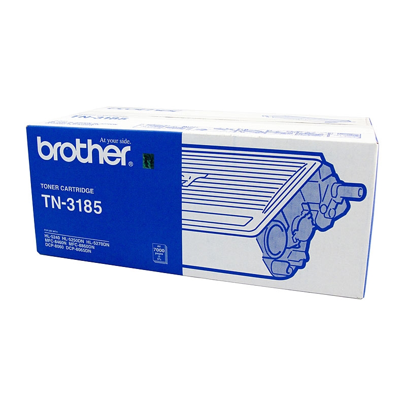Brother TN-3185 Mono Laser Toner- High Yield- MFC-8460N/8860DN, HL-5240/5250DN/5270DN- up to 7000 pa/Product Detail/Stationery