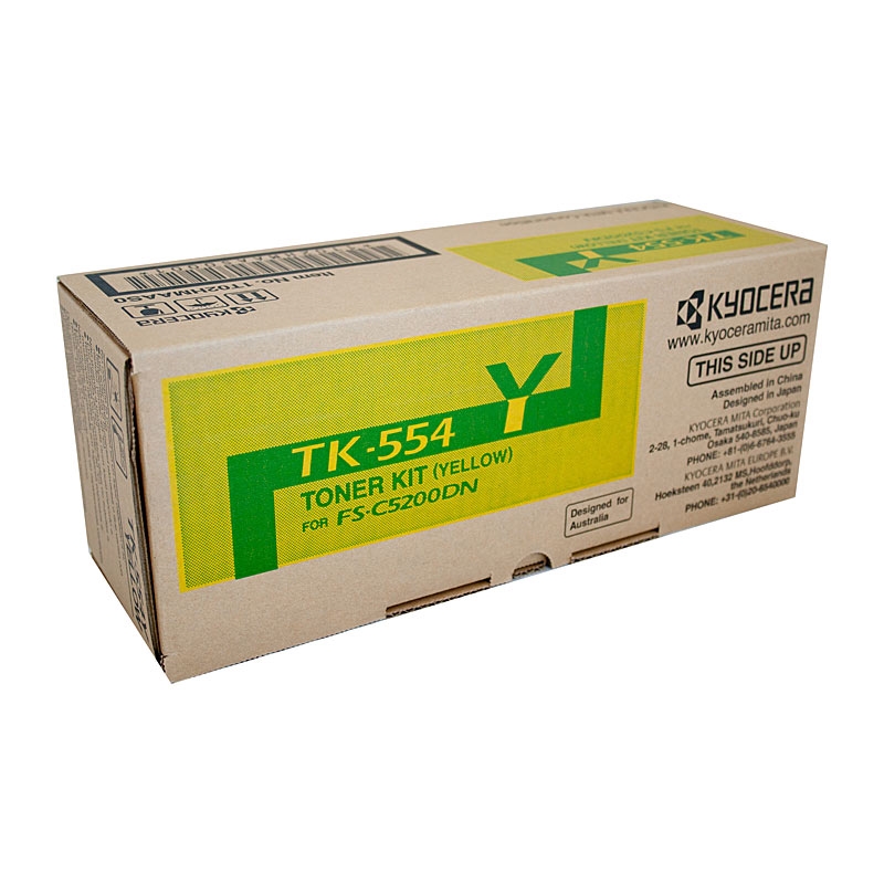 KYOCERA TK554 Yellow Toner/Product Detail/Stationery