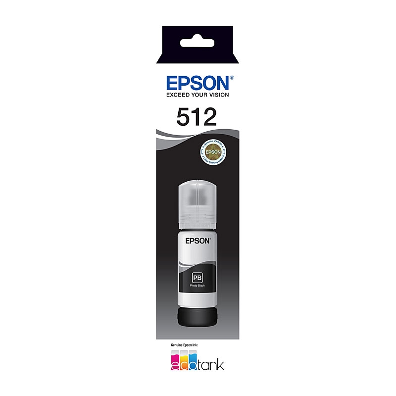 EPSON T512 PBlack EcoTank Bottle/Product Detail/Stationery