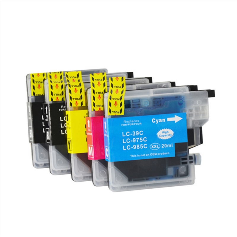 LC39 Compatible Inkjet Cartridge Set 5 Ink Cartridges [Boxed Set]/Product Detail/Stationery