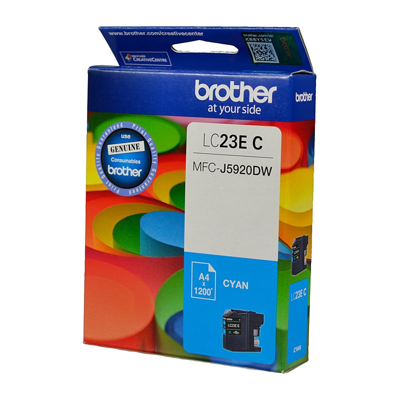 BROTHER LC23E Cyan Ink Cartridge/Product Detail/Stationery