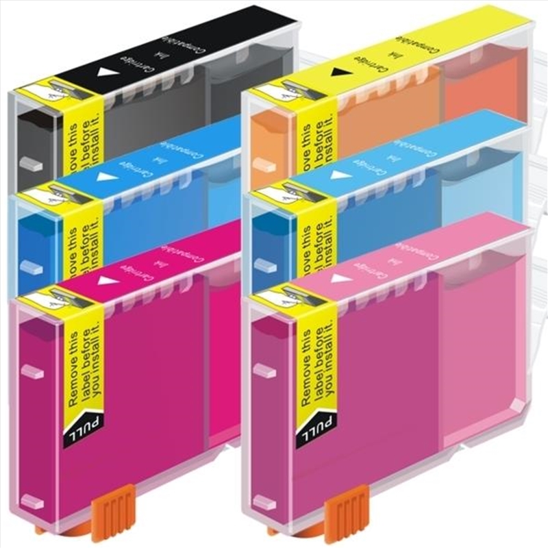 Bci-3 BCI-6 Colour Compatible Inkjet Cartridge Set 6 Ink Cartridges/Product Detail/Stationery