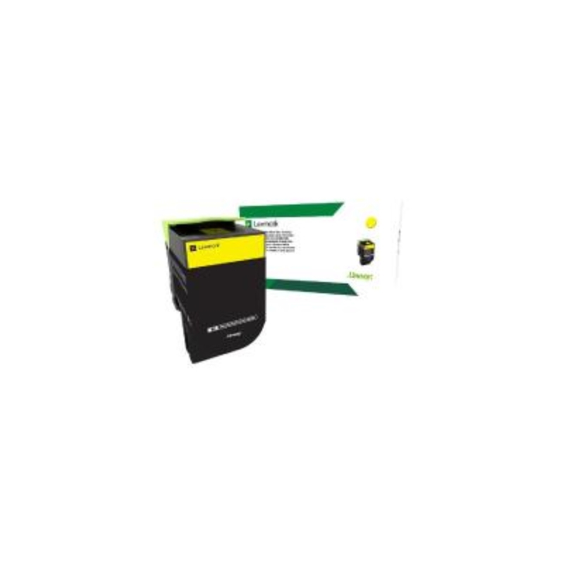 LEXMARK 808Y Yellow Toner/Product Detail/Stationery