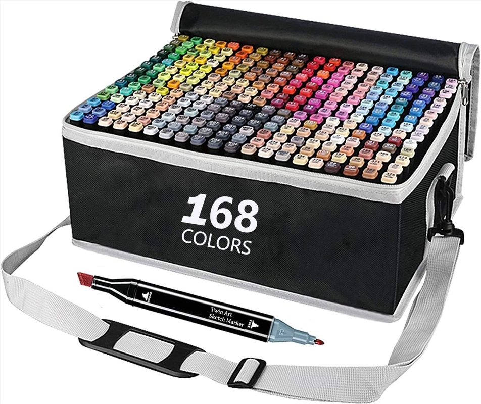 168 Colours Graffiti Pen Permanent Marker Pens Set for Adults and Children/Product Detail/Pens, Markers & Highlighters