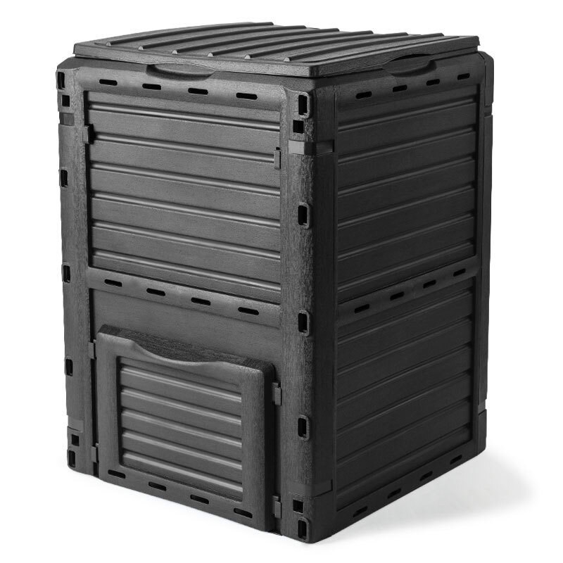 PLANTCRAFT 290L Aerated Compost Bin Grey - Food Waste Garden Recycling Composter/Product Detail/Outdoor