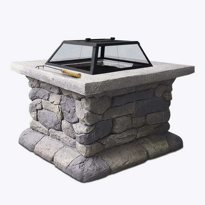 Grillz Fire Pit Outdoor Table Charcoal Garden Fireplace Backyard Firepit Heater/Product Detail/Outdoor