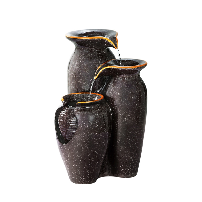 Gardeon Water Fountain Features Solar with LED Lights Outdoor Cascading 3 Tired/Product Detail/Outdoor