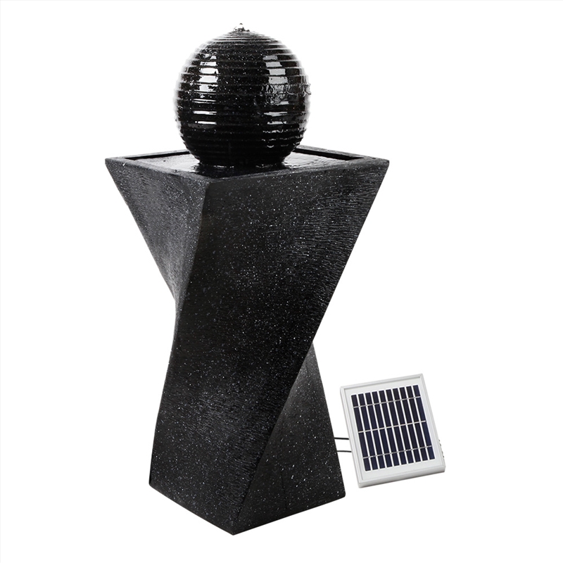 Gardeon Solar Powered Water Fountain Twist Design with Lights/Product Detail/Outdoor