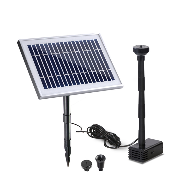 Gardeon Solar Pond Pump Powered Water Outdoor Submersible Fountains Filter 4.6FT/Product Detail/Outdoor