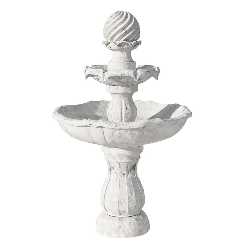 Gardeon 3 Tier Solar Powered Water Fountain - Ivory/Product Detail/Outdoor