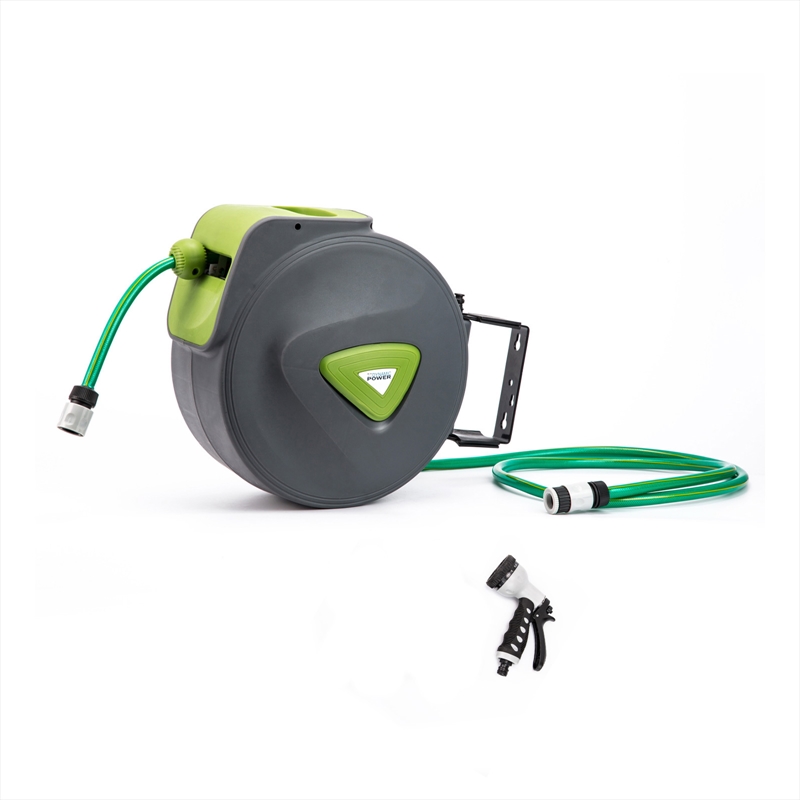 Dynamic Power Garden Water Hose 10M Retractable Rewind Reel Wall Mounted/Product Detail/Outdoor