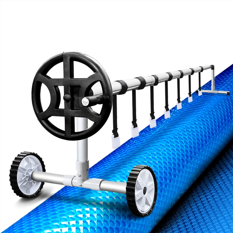 Aquabuddy Swimming Pool Cover with Roller Wheel Solar Blanket Adjustable 10 X 4m/Product Detail/Outdoor