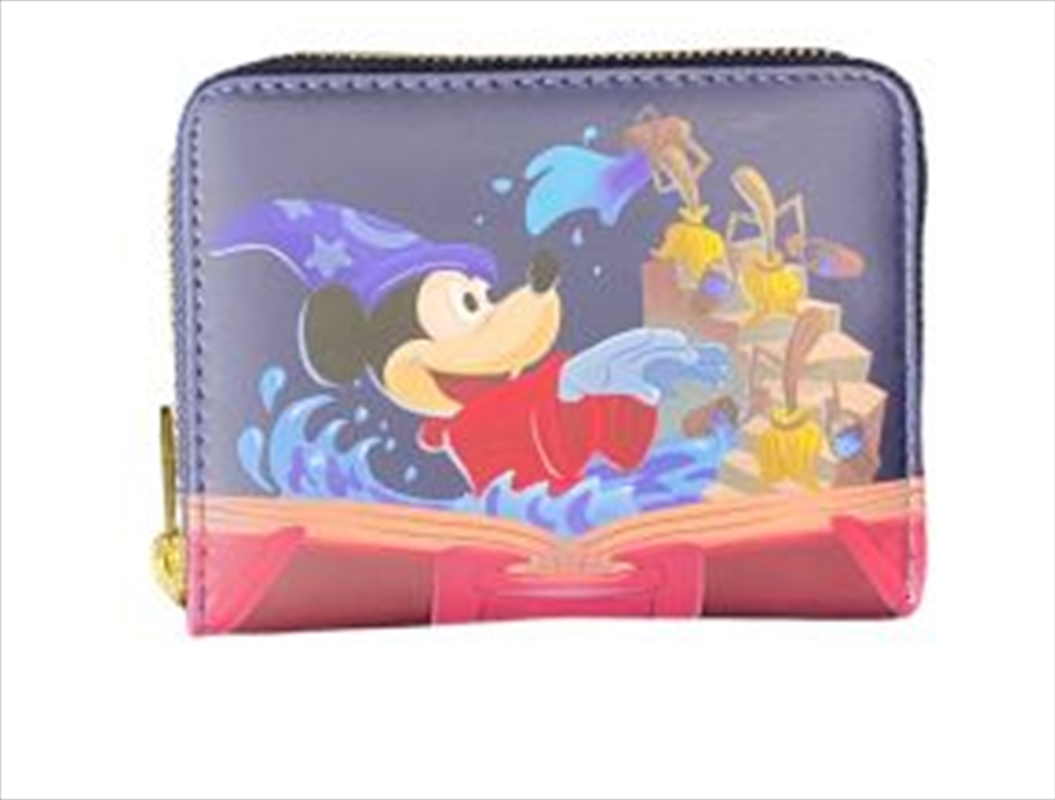 Loungefly Fantasia - Sorcerer Mickey Zip Around Wallet RS/Product Detail/Wallets