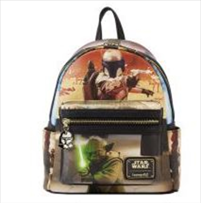 Loungefly Star Wars Episode II: Attack of the Clones - Scene Mini Backpack/Product Detail/Bags