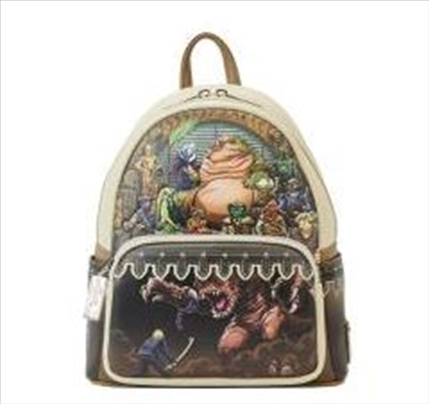 Loungefly Star Wars - Return of the Jedi 40th Anniversary Jabbas Palace Mini Backpack/Product Detail/Bags