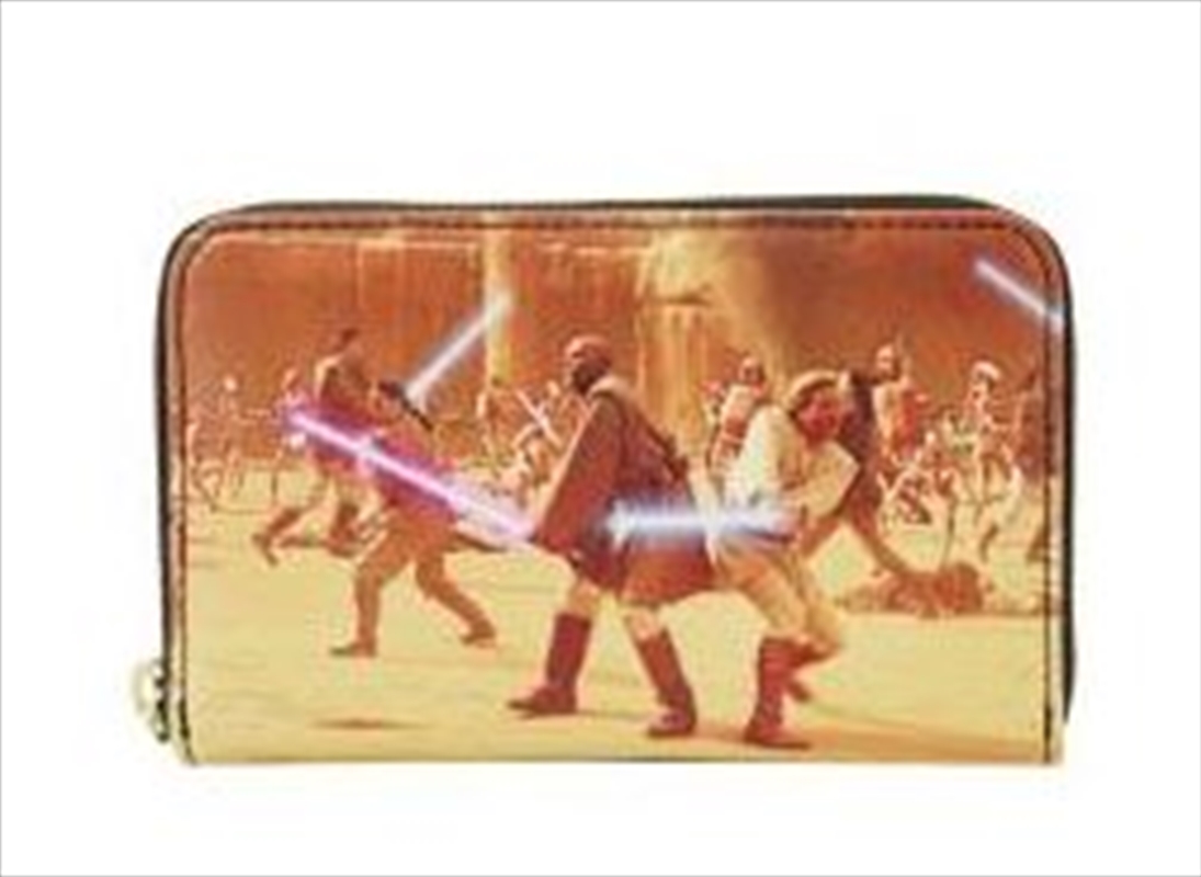 Loungefly Star Wars Episode II: Attack of the Clones - Scene Zip Around Wallet/Product Detail/Wallets