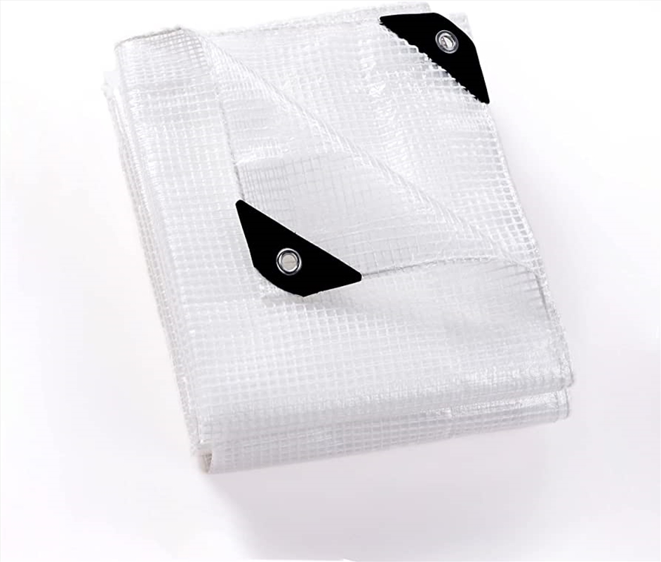 Instahut 6x9m Tarp Camping Tarps Poly Tarpaulin Heavy Duty Cover 135gsm Clear/Product Detail/Outdoor