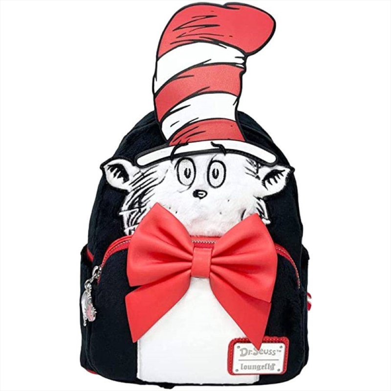 Loungefly Dr Seuss - Cat in the Hat Faux Fur Cosplay Backpack [RS]/Product Detail/Bags
