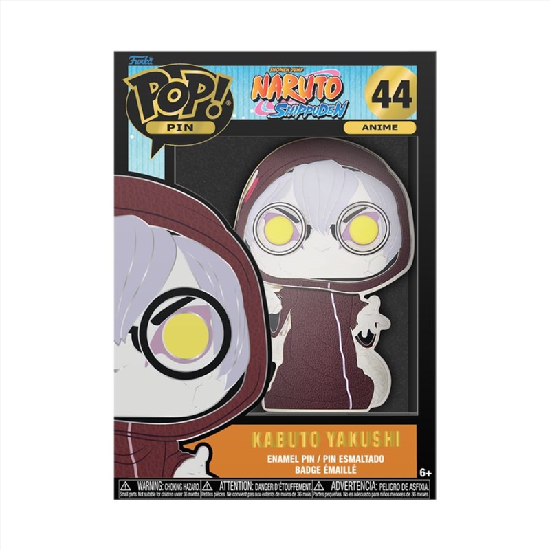 Naruto - Kabuto Pop! Enamel Pin/Product Detail/Buttons & Pins