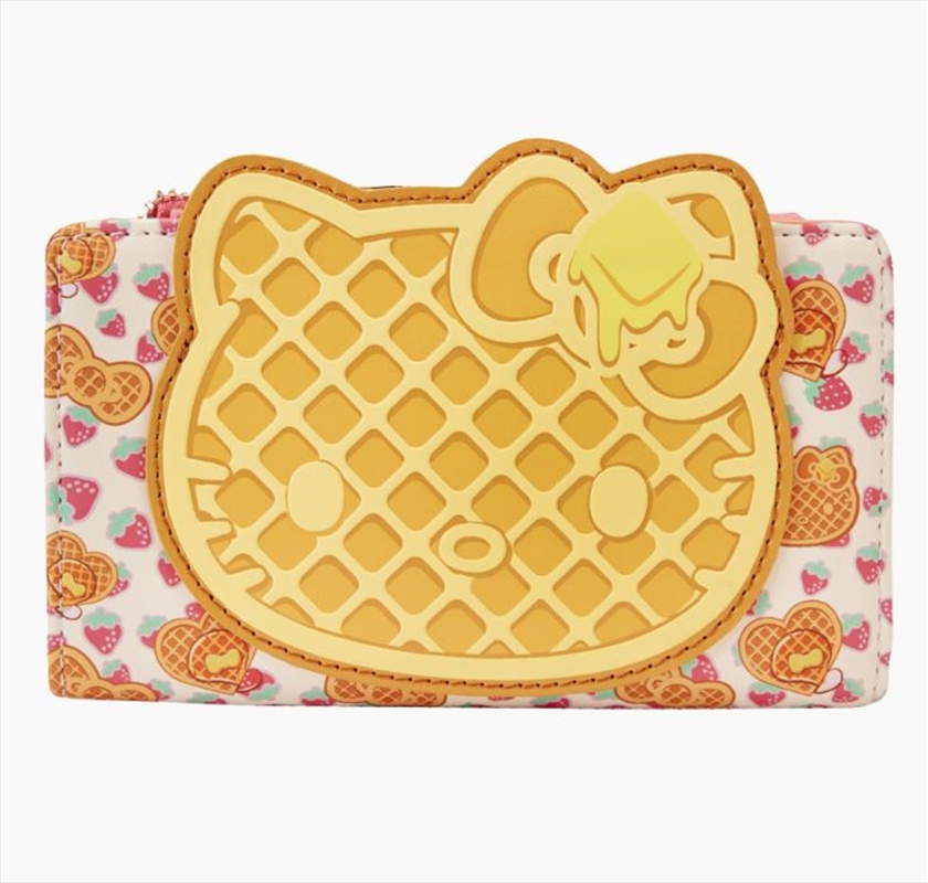 Loungefly Hello Kitty - Breakfast Waffle Flap Wallet/Product Detail/Wallets