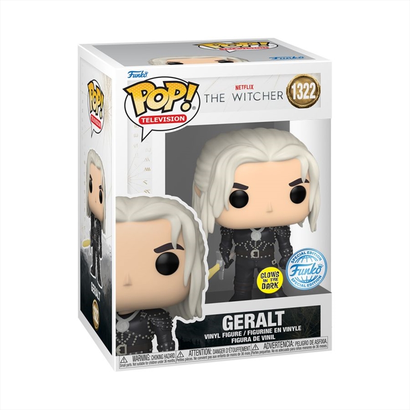 The Witcher (TV) - Geralt with sword US Exclusive Glow Pop! Vinyl [RS]/Product Detail/TV