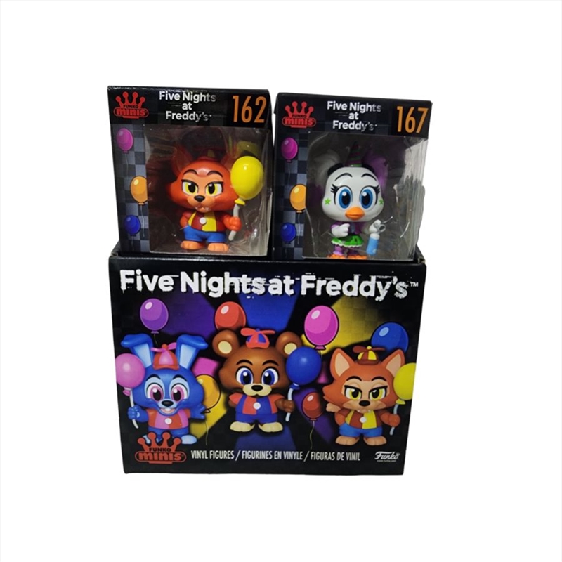 Five Nights at Freddy's: Security Breach - Series 2 US Exclusive Mini Vinyls [RS] (SENT AT RANDOM)/Product Detail/Funko Collections
