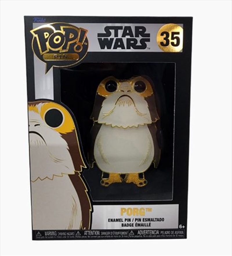 Star Wars - Porg Pop! Enamel Pin/Product Detail/Buttons & Pins