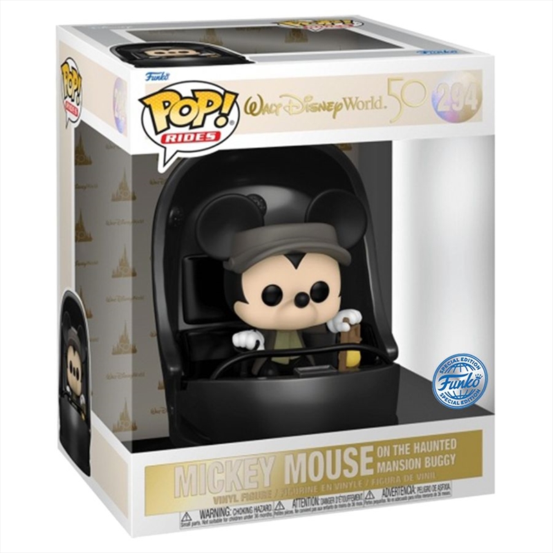Disney World 50th - Haunted Mansion US Exclusive Pop! Ride [RS]/Product Detail/Pop Vinyl Rides