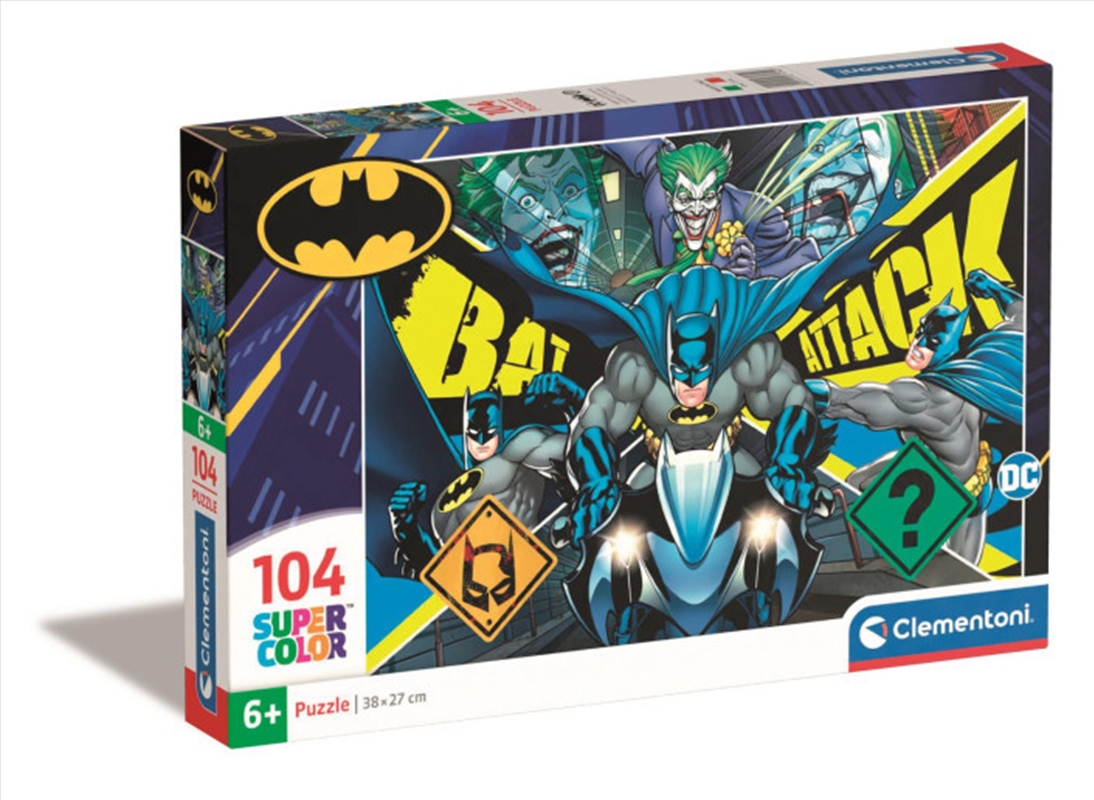 Buy Clementoni Puzzle Batman 104 Pieces Online | Sanity