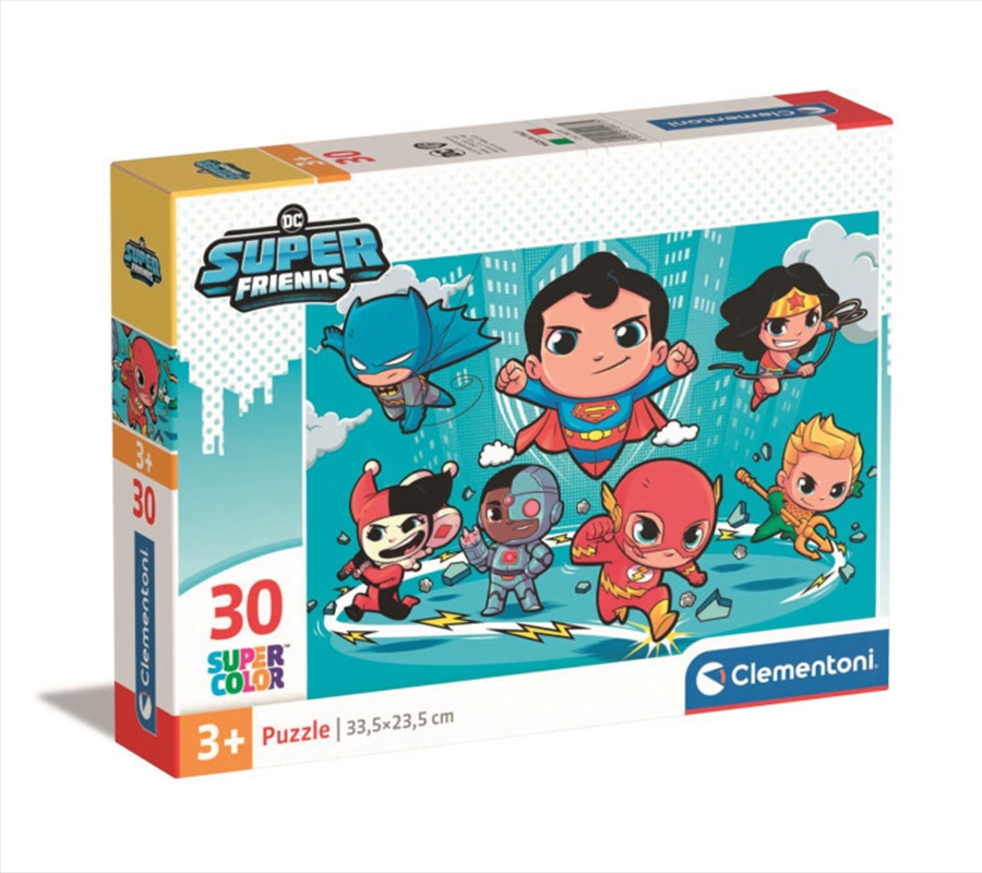 Clementoni Puzzle DC Comics Superfriends 30 Pieces/Product Detail/Jigsaw Puzzles