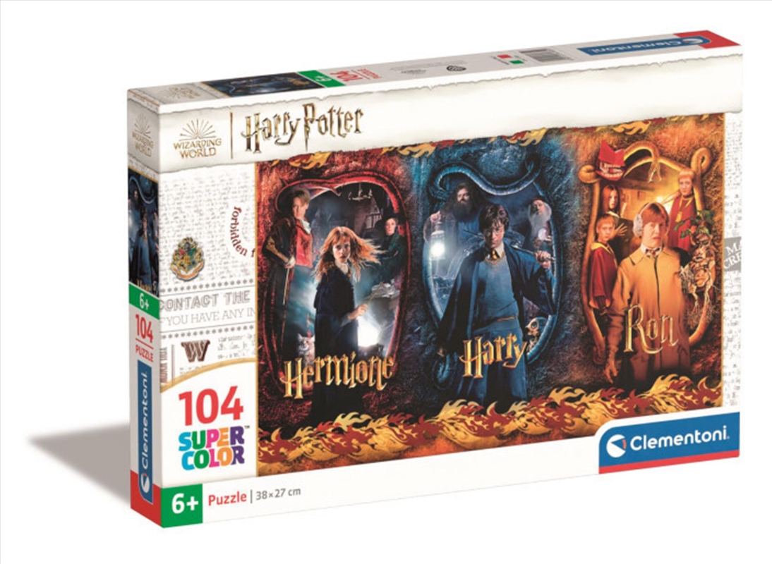 Buy Clementoni Puzzle Harry Potter, Ron And Hermione 104 Pieces Online Sanity