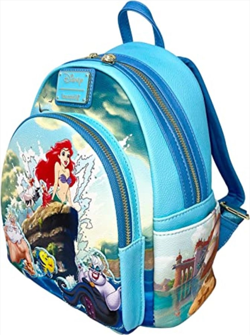 Loungefly Little Mermaid (1989) - Wave Scenic US Exclusive Mini Backpack [RS]/Product Detail/Bags