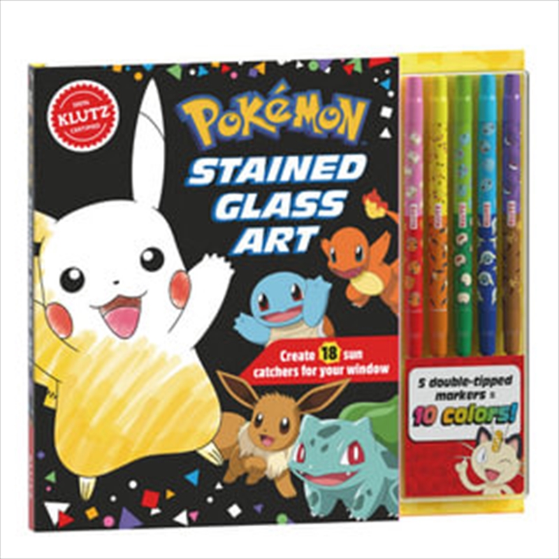 Pokemon: Stained Glass Art/Product Detail/Kids Activity Books