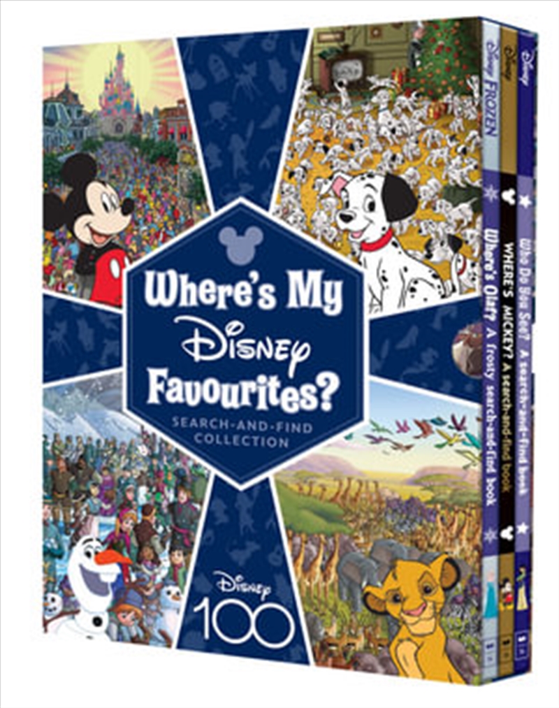 Where's My Disney Favourites? Search-And-Find 3-Book Collection (Disney 100)/Product Detail/Fantasy Fiction