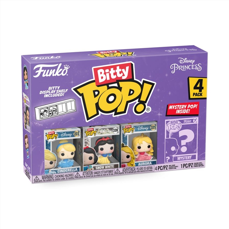 Disney Princess - Cinderella Bitty Pop! 4-Pack/Product Detail/Funko Collections
