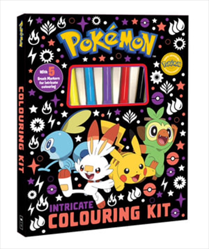 Pokemon: ntricate Adult Colouring Kit/Product Detail/Kids Colouring