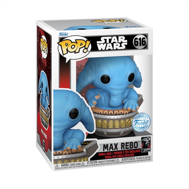 Star Wars - Max Rebo US Exclusive Pop! Vinyl [RS]/Product Detail/Movies