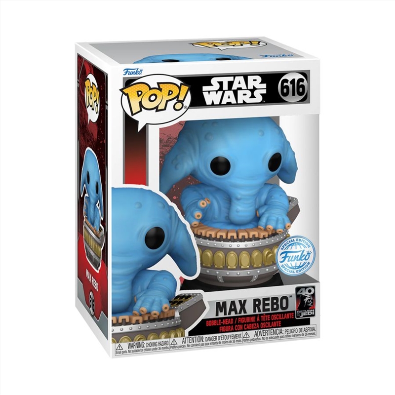 Star Wars - Max Rebo US Exclusive Pop! Vinyl [RS]/Product Detail/Movies