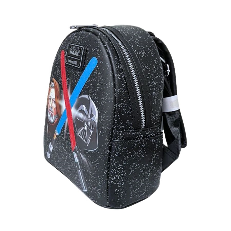 Loungefly Star Wars - Darth Vader & Obi-Wan Light-Up US Exclusive Mini Backpack [RS]/Product Detail/Bags