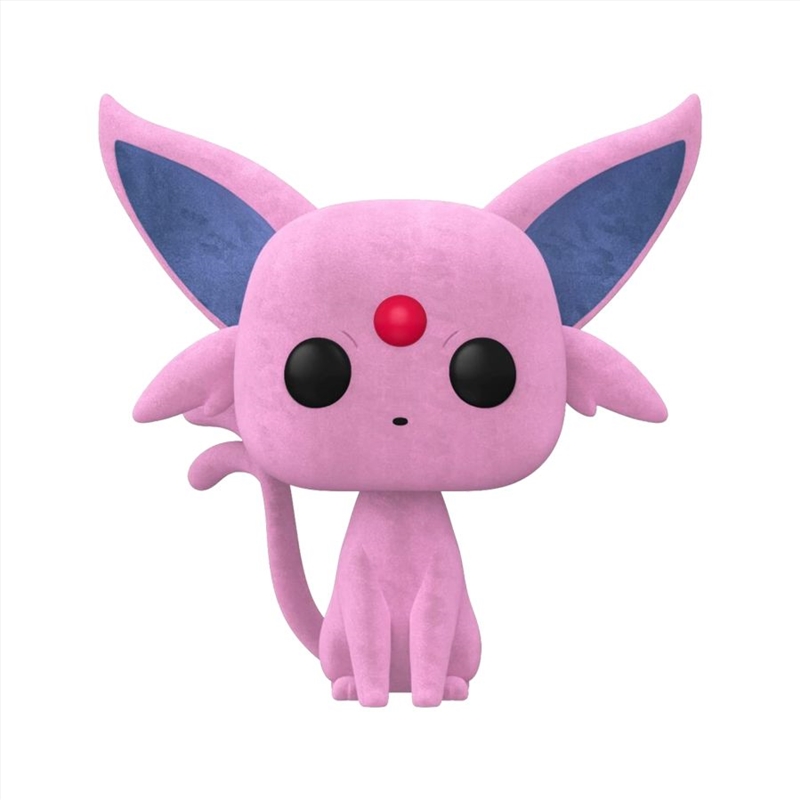Pokemon - Espeon Flocked Pop! Vinyl [RS]/Product Detail/TV