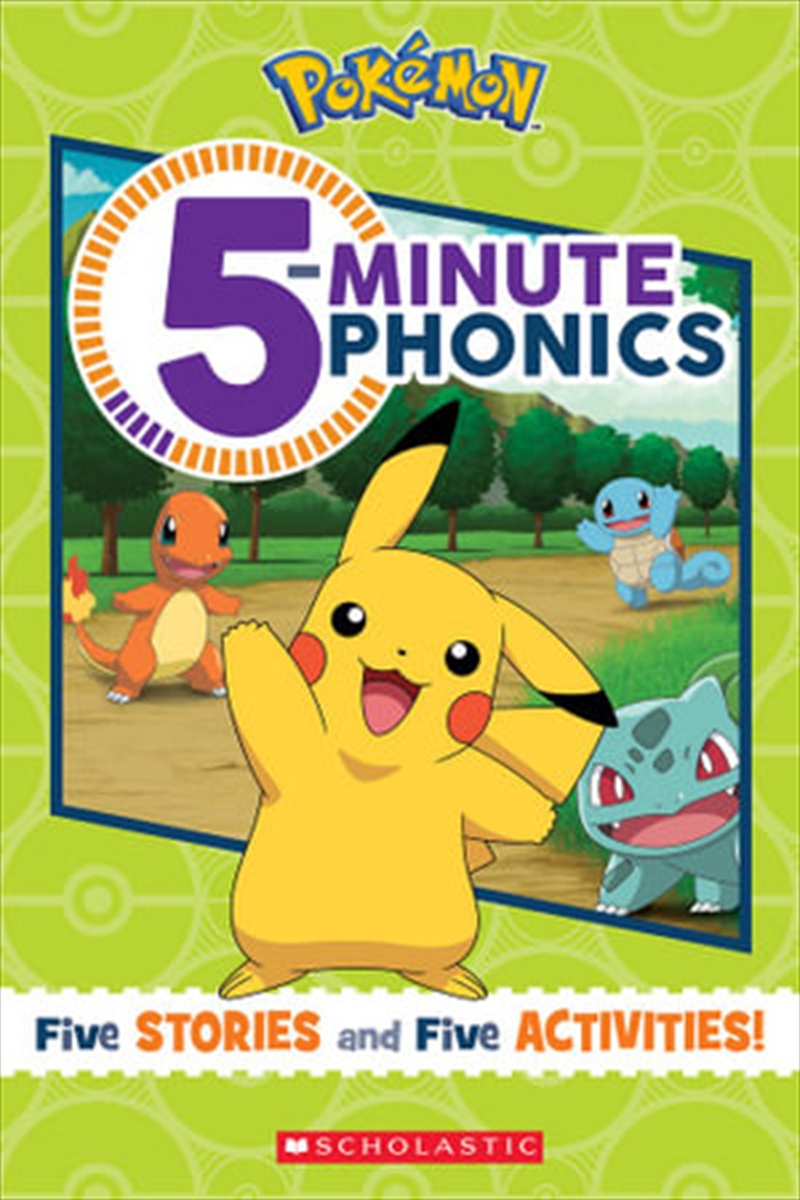 Pokemon 5-Minute Phonics/Product Detail/Kids Activity Books