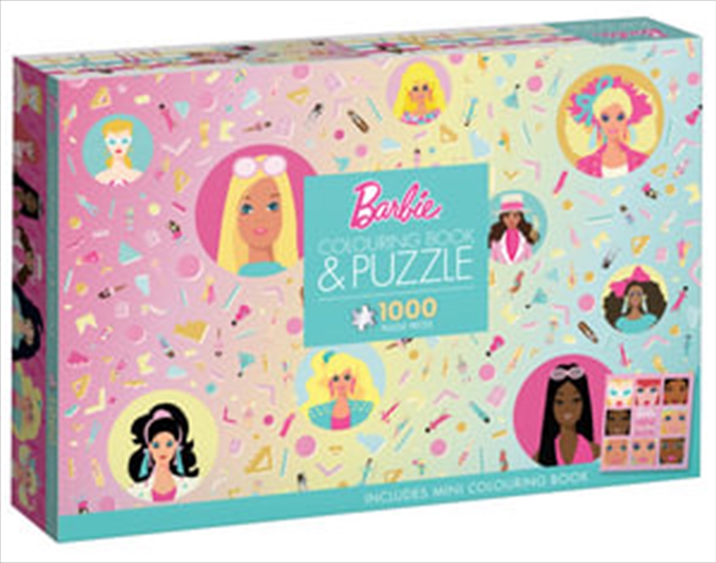 Barbie Adult Colouring Book And Puzzle/Product Detail/Kids Colouring
