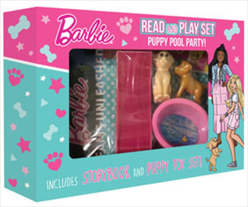 Barbie: Puppy Pool Party! Read and Play Set/Product Detail/Childrens Fiction Books