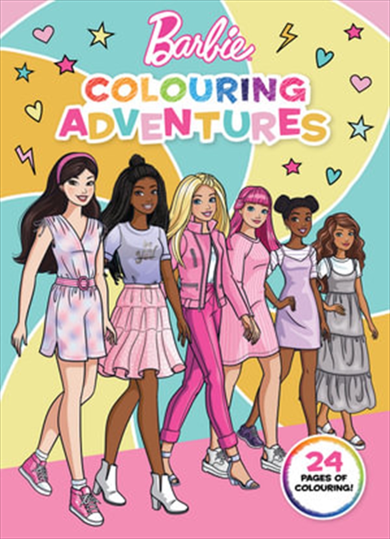 Barbie Colouring Adventures/Product Detail/Kids Colouring