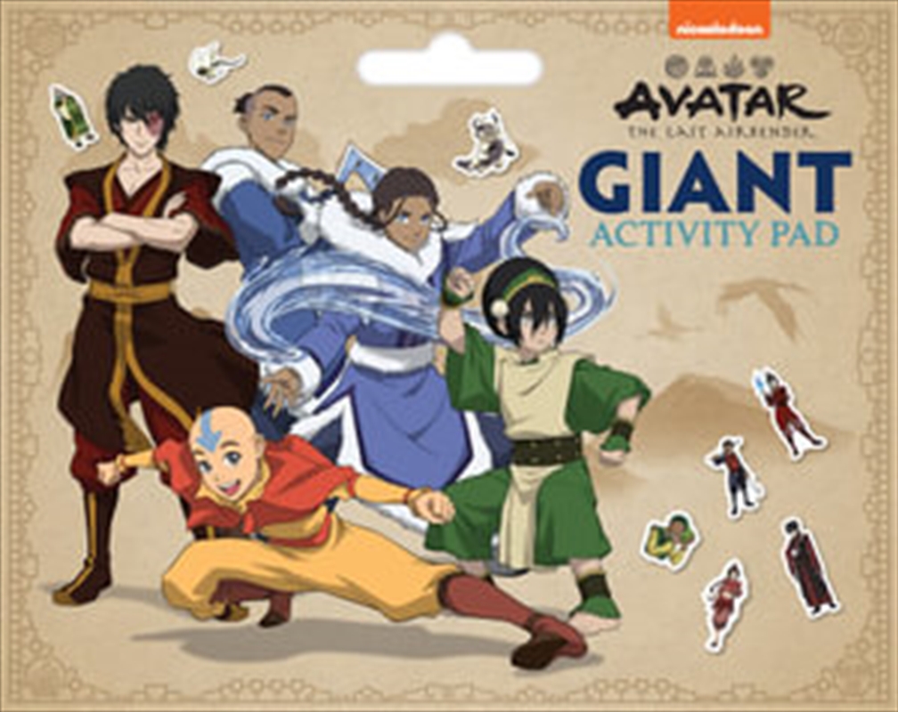 Avatar the Last Airbender: Giant Activity Pad (Nickelodeon)/Product Detail/Kids Activity Books