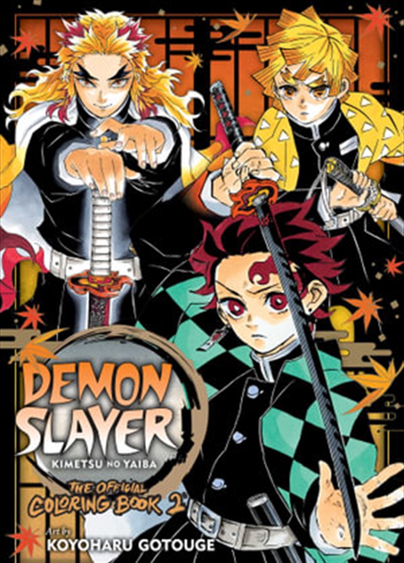 Demon Slayer: Kimetsu no Yaiba: The Official Coloring Book 2/Product Detail/Adults Colouring