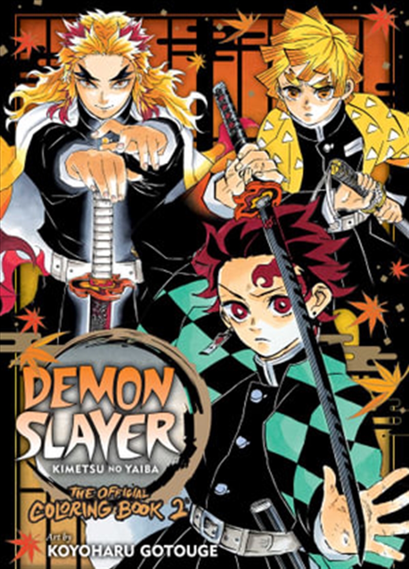 Demon Slayer: Kimetsu no Yaiba: The Official Coloring Book 2/Product Detail/Adults Colouring