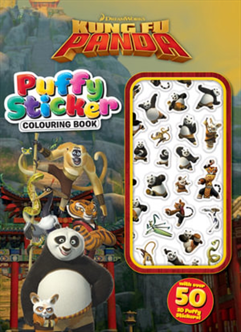 Kung Fu Panda: Puffy Sticker Colouring Book/Product Detail/Kids Colouring